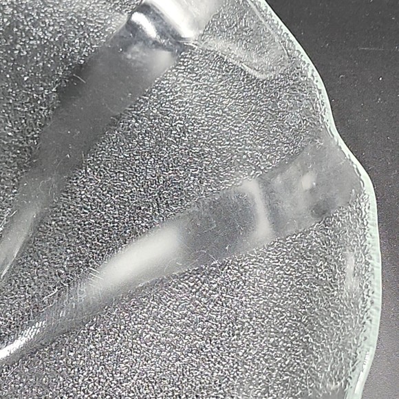 ARCOROC Durand Clear Glass Swirl Dinner Plates 11" Set of 3 - Picture 4 of 7